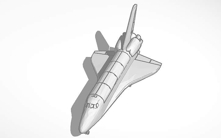 3D design White Space Shuttle | Tinkercad