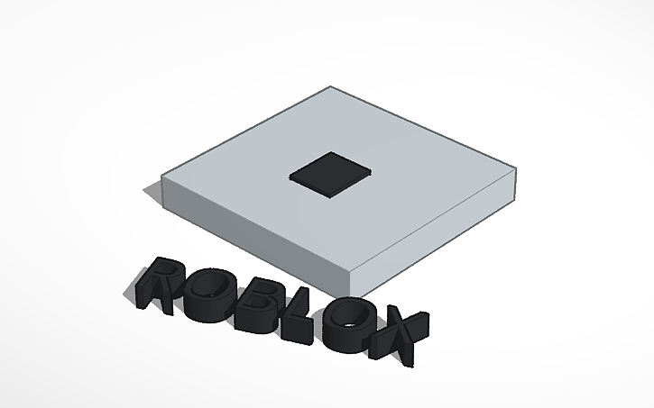 3D design ROBLOX - Tinkercad