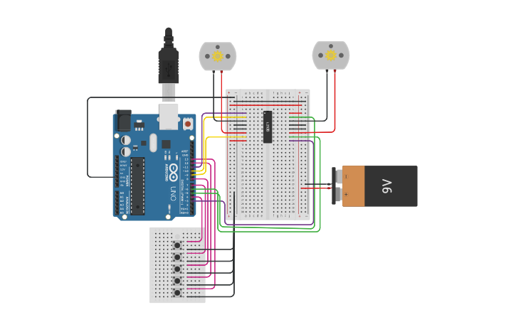 Circuit design Phase-2 - Tinkercad