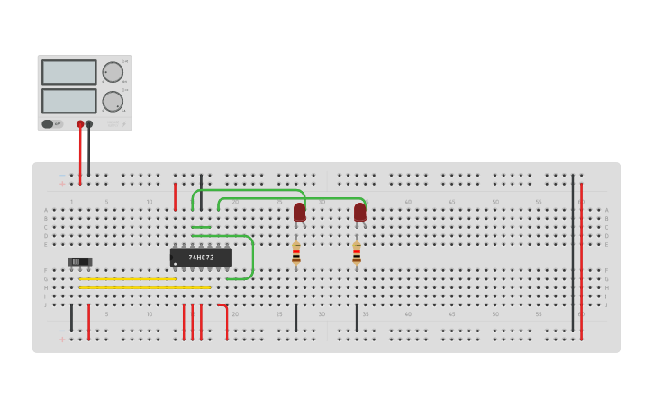 Circuit design Sequential Circuit Design | Tinkercad