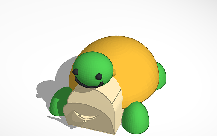 3D design Tortoise Mailbox | Tinkercad