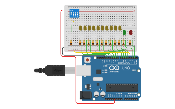 Circuit design Final Arduino Project - Tinkercad