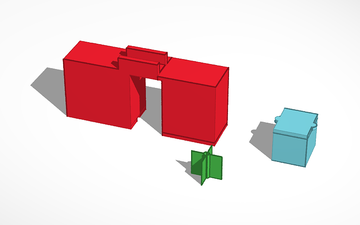 3D design Wheel housing box - Tinkercad