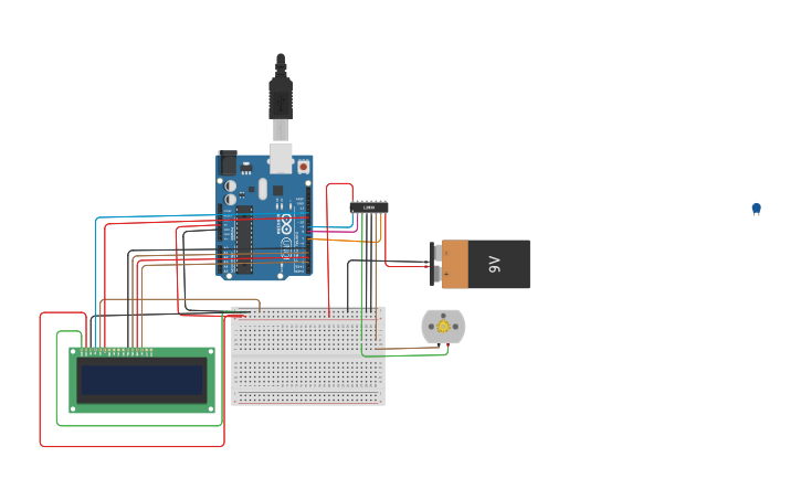 Circuit Design Copy Of Ee356 Direction Control Of Dc Motor Tinkercad 2593