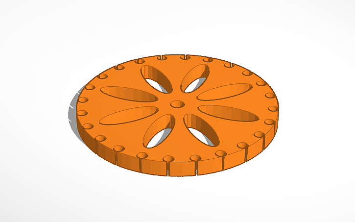 3D design Mighty Rottis - Tinkercad