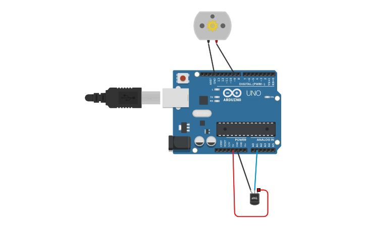 Circuit Design Temperature Sensor Tinkercad 5480