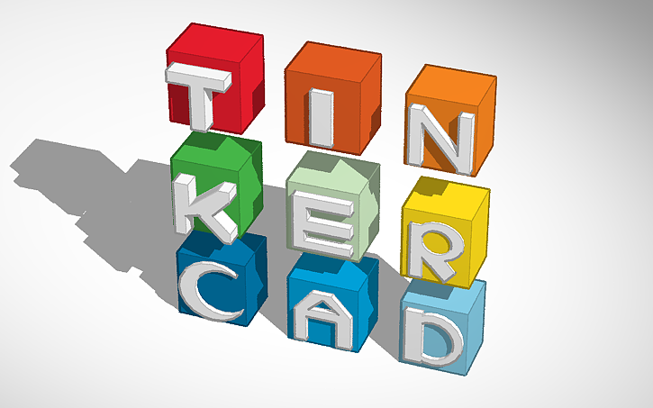Tinker Code Logo 3D design tinkercad logo (self-made) | Tinkercad