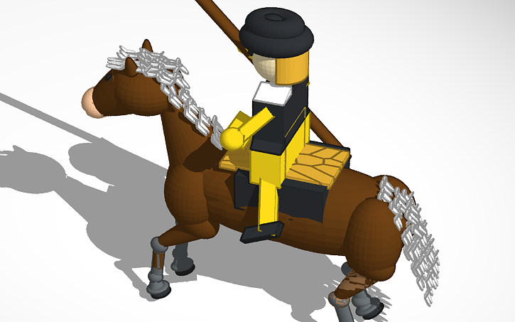 Principe Baltasar Carlos A Caballo Tinkercad