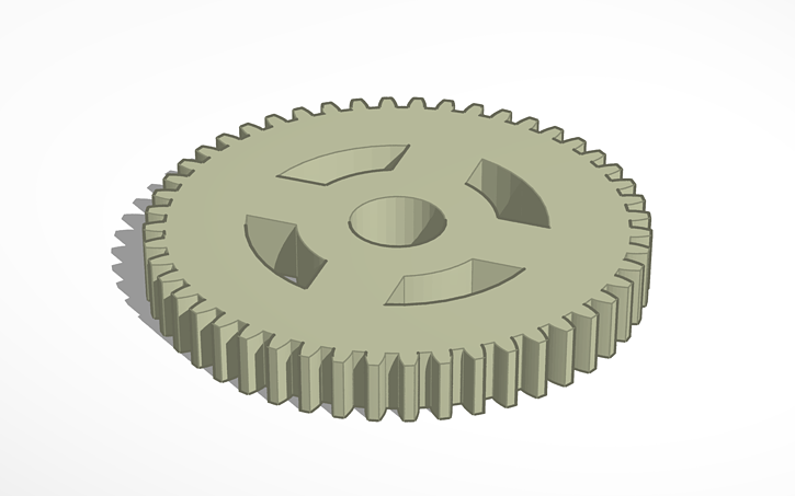 3D design 48Tx14_5PAx16DP Gear | Tinkercad