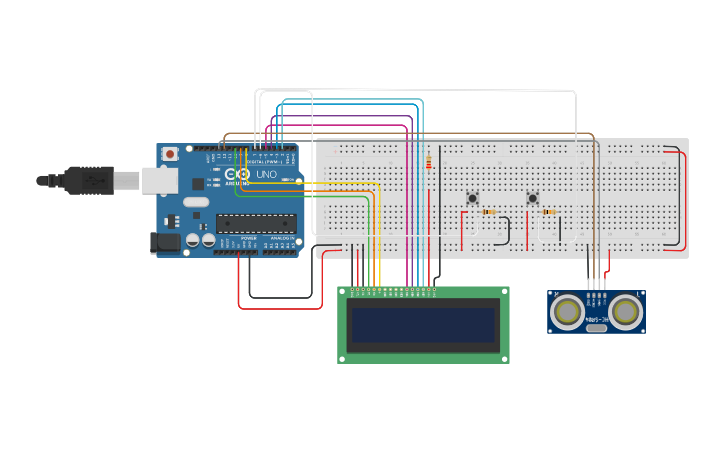 Circuit design Boy Ölçer - Tinkercad