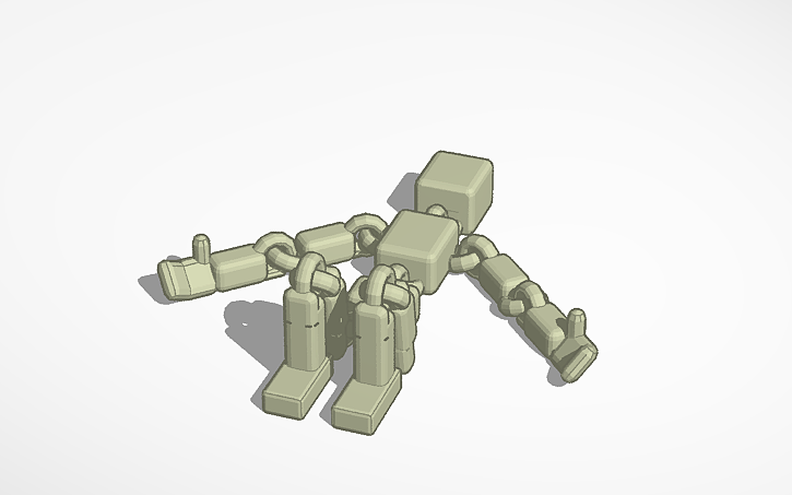 3d File Ragdoll 3D design Magnificent Ragdoll - Tinkercad