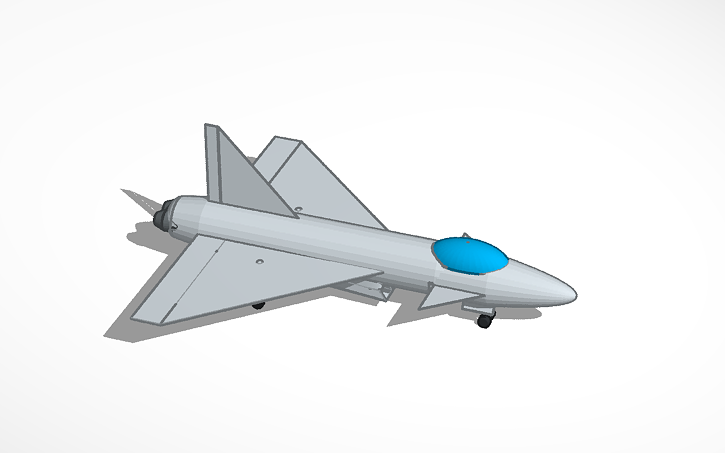 3d Design Avion - Tinkercad