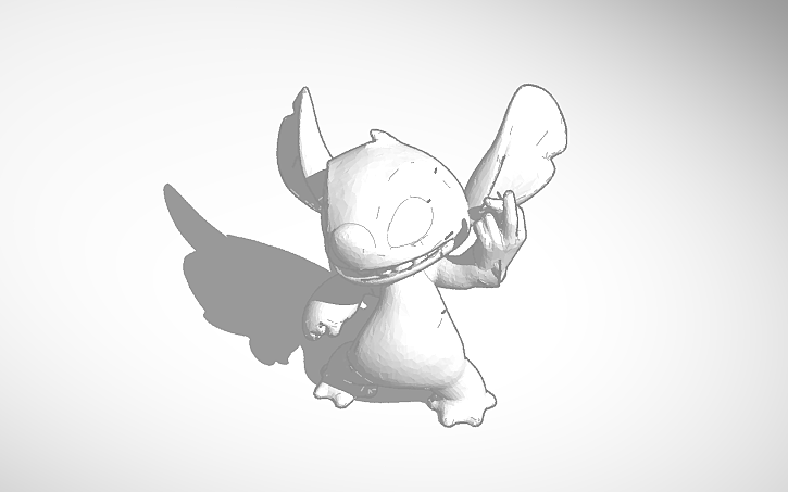 3d Design Stitch - Snitch - Stitch - Tinkercad