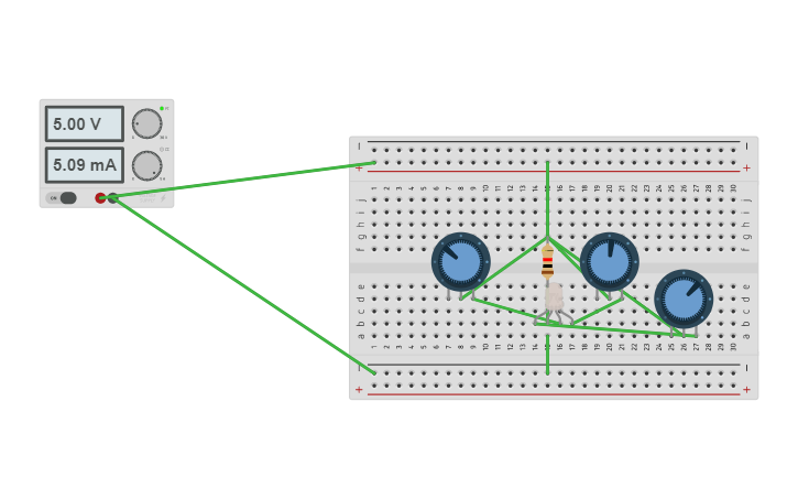 Circuit design Challenge 4 circuit 2 | Tinkercad