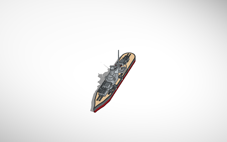 3D design BISMARCK - Tinkercad