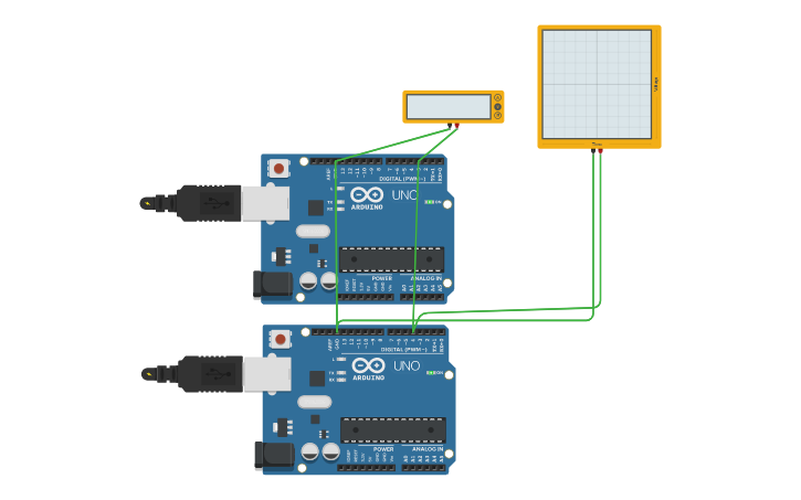 Circuit Design Comunicacion Serial Entre Arduinos Tinkercad 1404