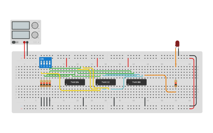 Circuit design Number 4 - Tinkercad