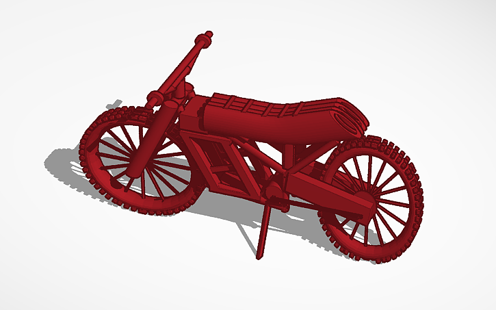 3D design surron - Tinkercad
