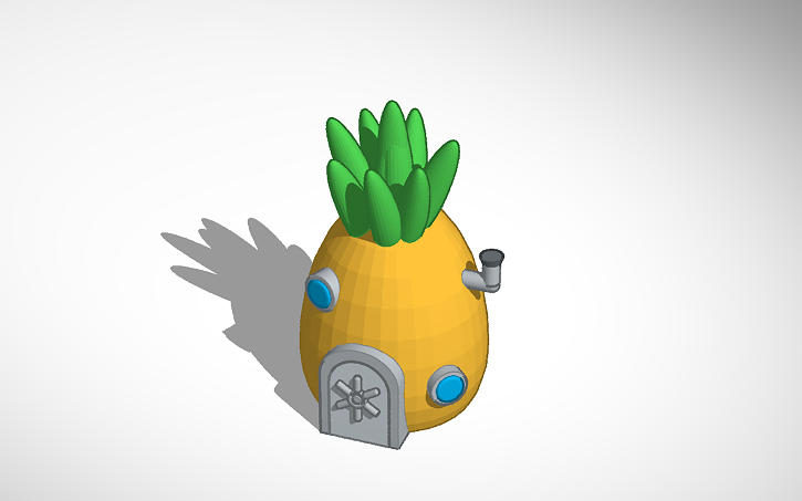 3D design SpongeBob House 112358 | Tinkercad