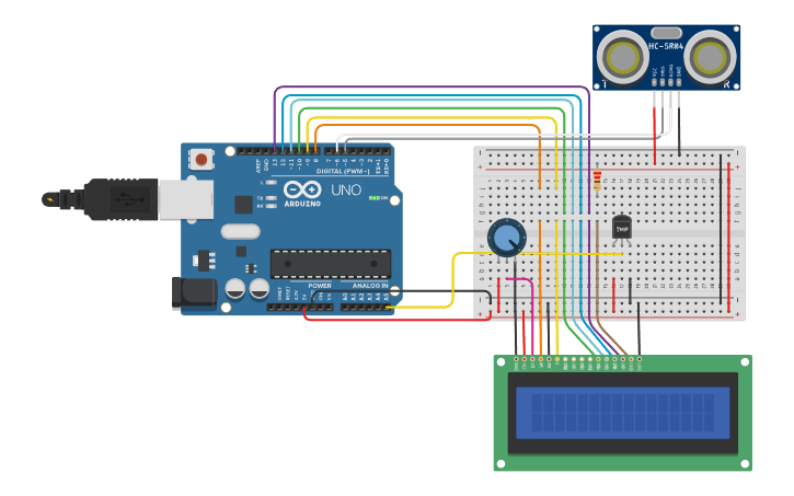 Circuit design laboratorio - Tinkercad