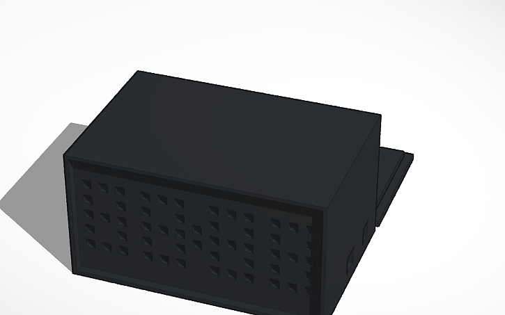 3D design Clock Box | Tinkercad