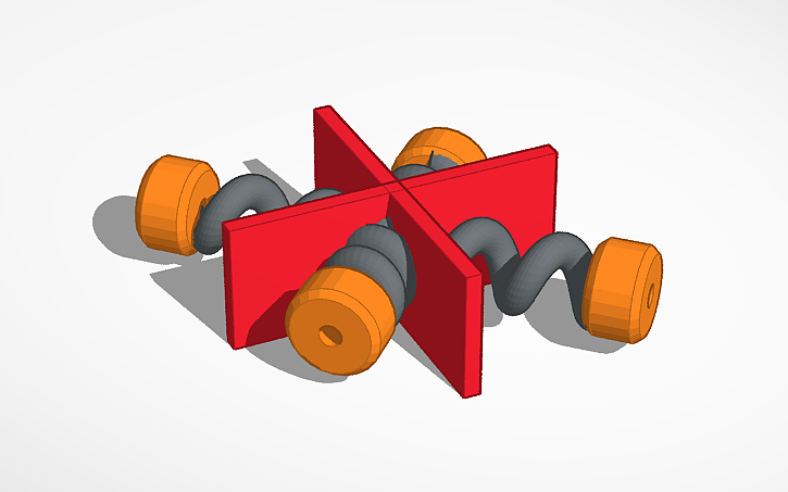 3D design Spring Focal Mechanism | Tinkercad