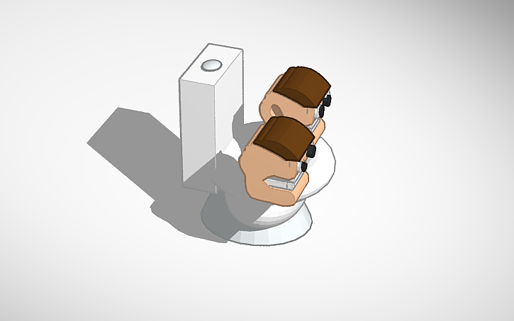 Skibidi Toilet Tinkercad: Hướng dẫn sáng tạo mô hình 3D độc đáo trên Tinkercad