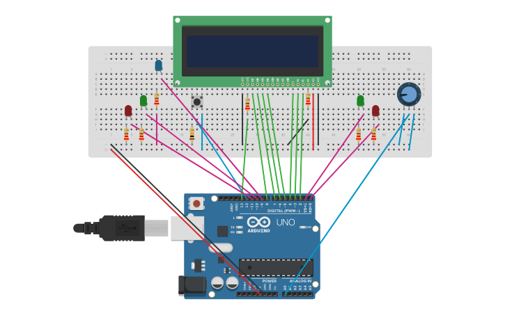 709 Tinker Circuit design PROYECTO | Tinkercad