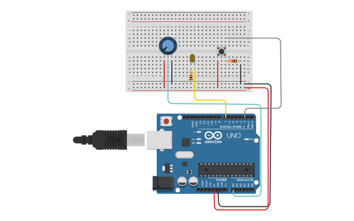 Circuit design ROBOTICS PT - Tinkercad