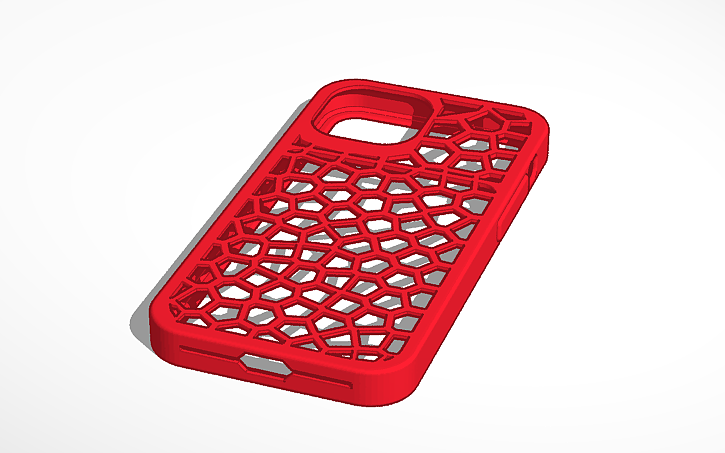 3D design iPhone 13 case - Tinkercad