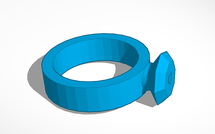 3D design ring | Tinkercad