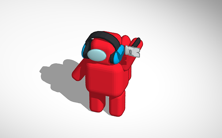 3D design Among us character | Tinkercad