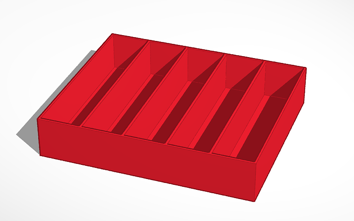 3D design watch box - Tinkercad