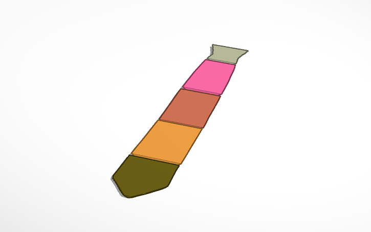 3D Design Tie Tinkercad