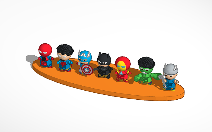 3D design Marvel - Tinkercad