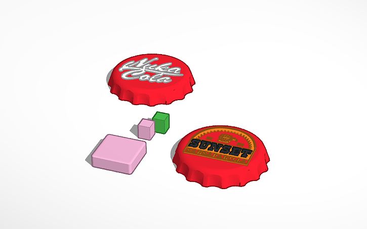 Caps Design Fallout 3D design Fallout Cap - Tinkercad