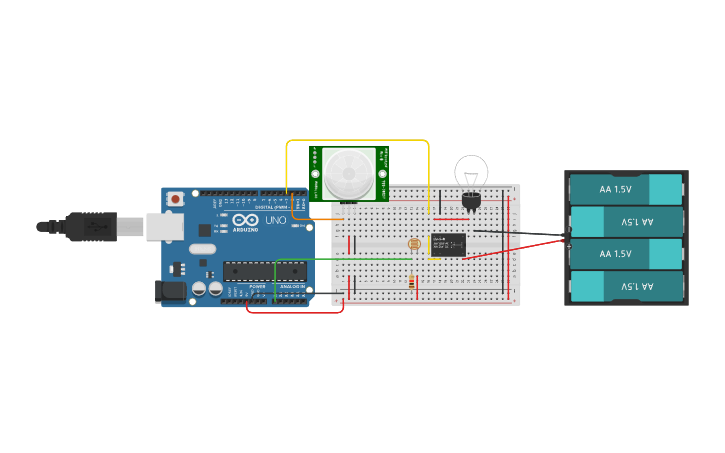 Circuit design Activity #3: Interfacing with Analog Sensors | Tinkercad