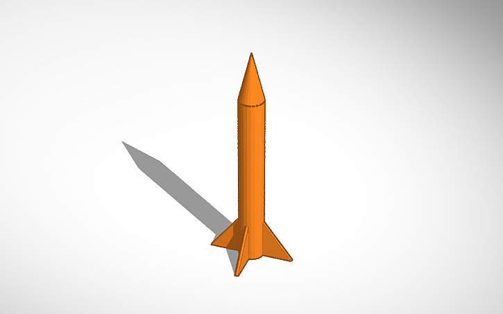 3D design APFSDS/tank-shell - Tinkercad