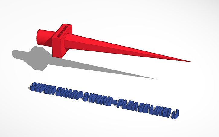 3D design Copy of Sharpus Maximus- Please Like! | Tinkercad