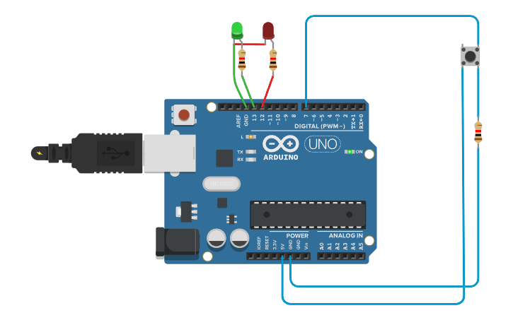 Circuit design Ejercicio 2- Item 2-Tarea 3 -IoT - Tinkercad