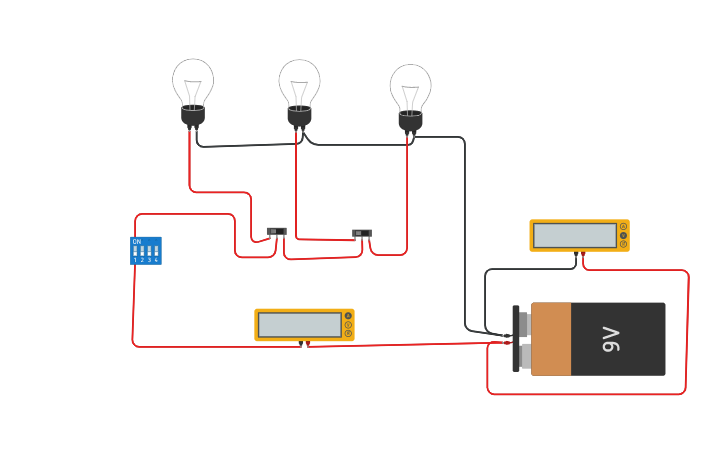 Circuit design 21BCE1913_Godown wiring - Tinkercad