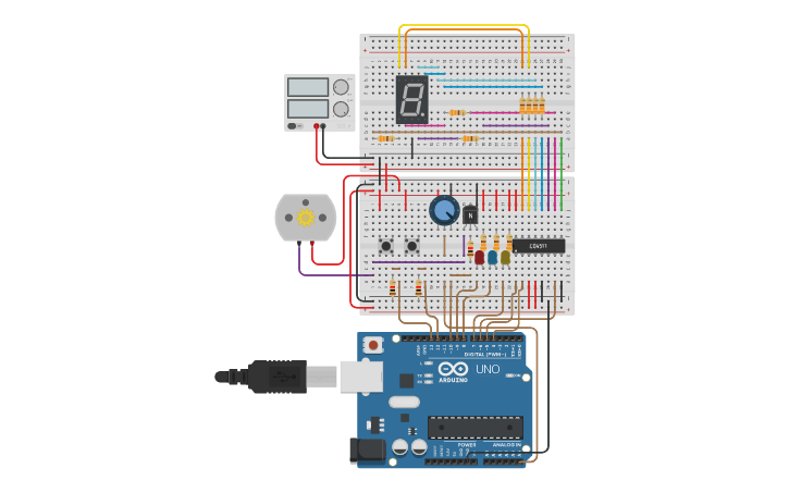 Circuit design arduino_lab | Tinkercad