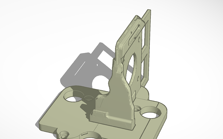 3D design A30_BMG_Direct_Drive_Mount_Plate_V3 - Tinkercad