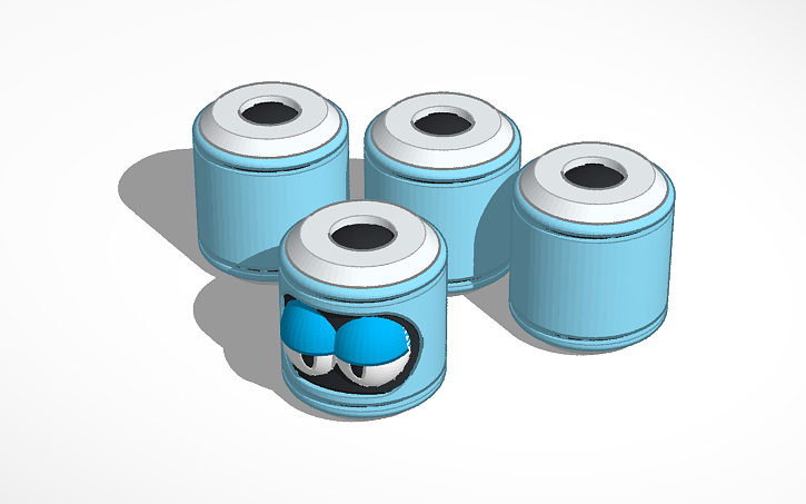 3D design Blocky - Tinkercad