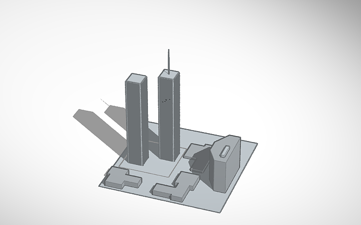 3D design 9/11 - Tinkercad