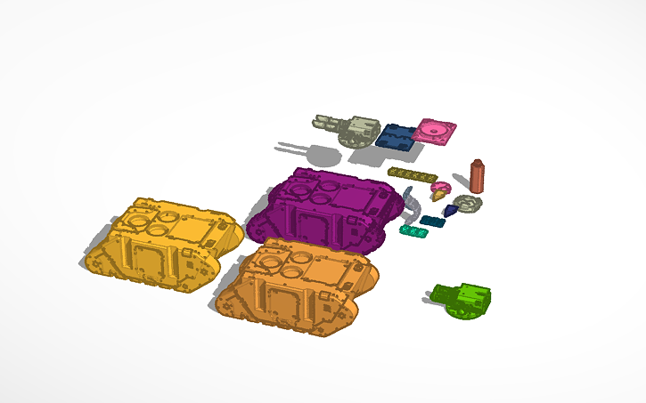 3D design Warhammer 30k Razorback | Tinkercad