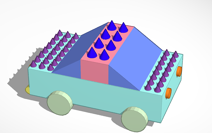 3D design Car design - Tinkercad