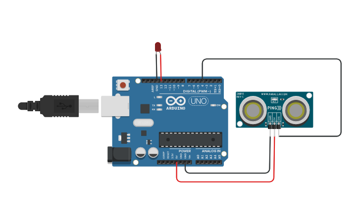 Circuit design Arduino Tutorial 03_2019450017_Ultrasonic sensors ...