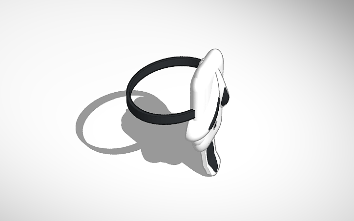 3D design GhostFace (Scream) - Tinkercad