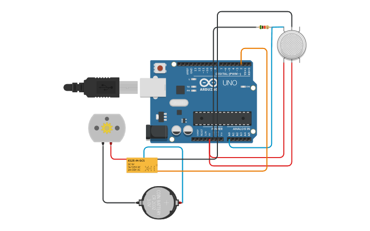 Circuit design Lab7-2 - Tinkercad